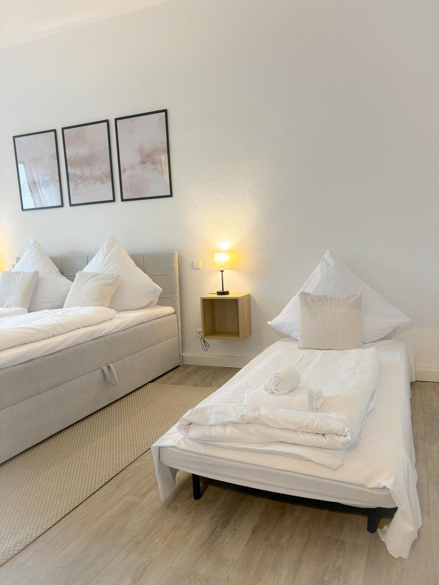 Helles City Apartment Fuer Familien & Gruppen نوي أولم المظهر الخارجي الصورة